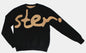 PULL PRINCE DE LA VILLE NOIR/BEIGE
