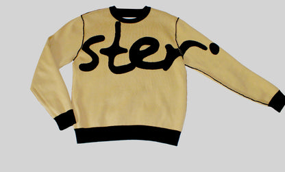PULL PRINCE DE LA VILLE NOIR/BEIGE