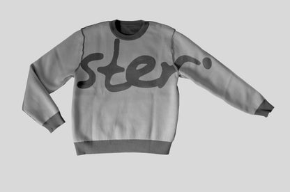 PULL PRINCE DE LA VILLE  GRIS/GRIS CLAIR