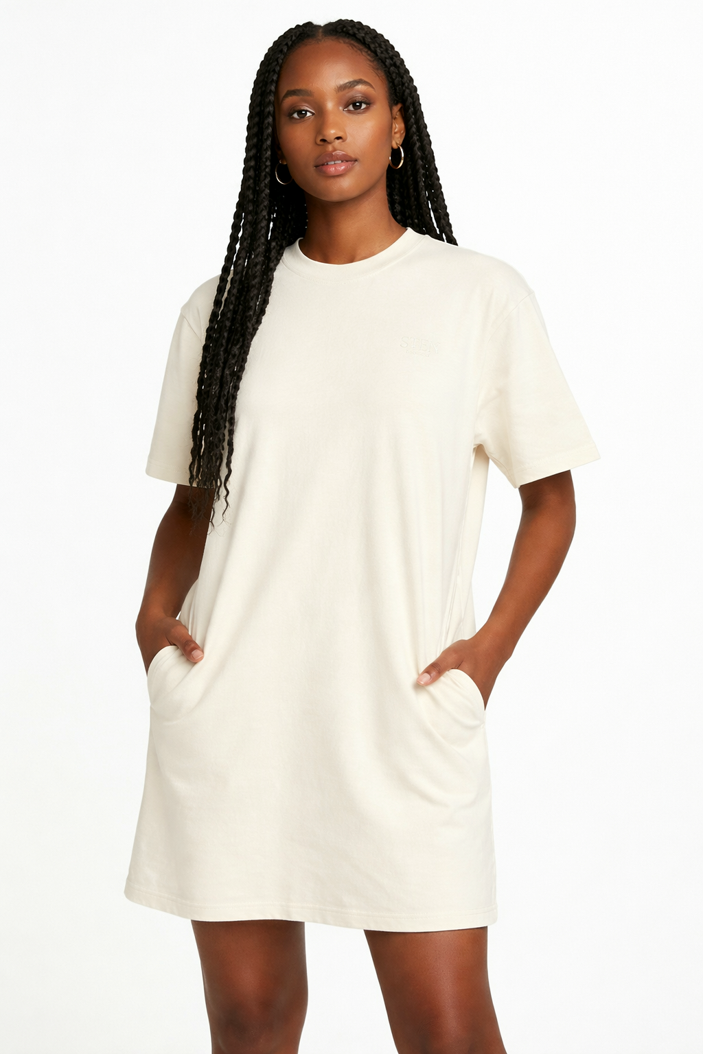 STEN - T-SHIRT ROBE AMINA